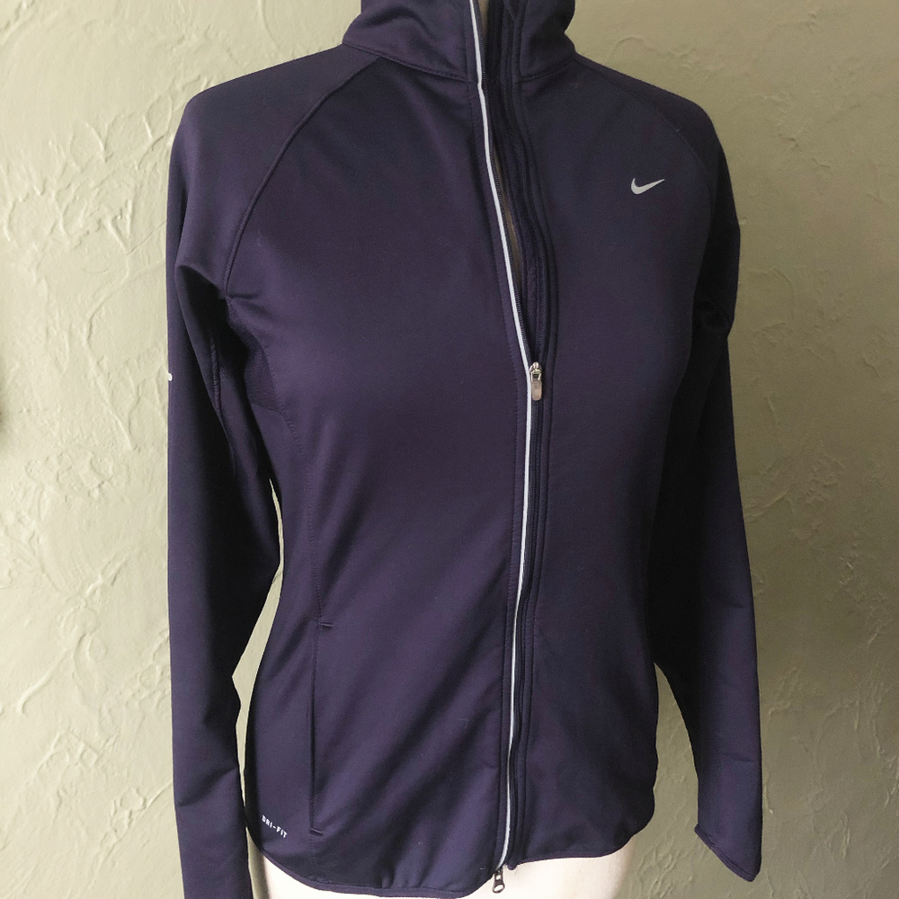 NIKE Womens Dri-FIT Full Zip Jacket- Size M